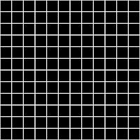 Мозаика Темари черный матовый 29,8х29,8 (20071)