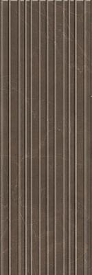 Плитка Низида коричневый структура обрезной 25х75 (12096R)