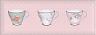 Декор Веджвуд Чашки розовый грань 15х40 (STG\B274\15031)