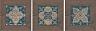 Вставка Меранти венге мозаичный 13х13  (ID60)