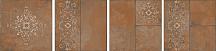 Керамогранит Каменный остров коричневый декорированный 30х30 (SG926400N)