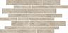 Бордюр Ровиго серый светлый мозаичный 25х50,2  (SG188\002)