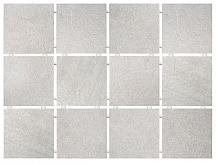 Плитка Караоке серый, полотно 30х40 из 12 частей 9,9х9,9(1220T)