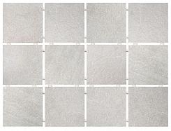 Плитка Караоке серый, полотно 30х40 из 12 частей 9,9х9,9 (1220T)