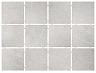 Плитка Караоке серый, полотно 30х40 из 12 частей 9,9х9,9 (1220T)