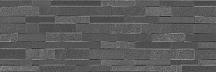 Плитка Гренель серый темный структура обрезной 30х89,5 (13055R)