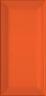 Плитка Клемансо оранжевый грань 7,5х15  (16075)