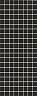 Декор Алькала черный мозаичный 20х50  (MM7204)
