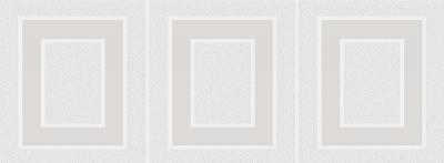 Декор Вилланелла Геометрия белый 15х40 (MLD\A68\15000)