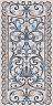 Керамогранит Мозаика синий декорированный лаппатированный 119,5х238,5  (SG590902R)
