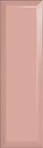 Плитка Аккорд розовый светлый грань 8,5x28,5 (9025)