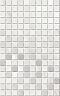 Декор Гран Пале белый мозаичный 25х40  (MM6359)