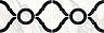 Бордюр Фрагонар наборный белый 9,9х30  (ID91)