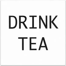 Декор Итон Drink tea 9,9х9,9(AD\A170\1146T)