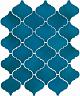 Плитка Арабески Майолика синий 26х30  (65007)