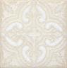 Вставка Амальфи орнамент белый 9,9х9,9 (STG\B408\1266)