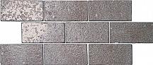 Бордюр Эльсинор темный мозаичный 14,7х34,5 (BR014)