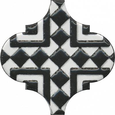 Декор Арабески глянцевый орнамент 6,5х6,5  (OS\A25\65000)