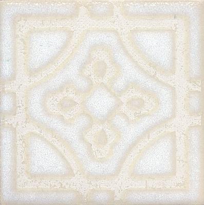 Вставка Амальфи орнамент белый 9,9х9,9 (STG\B406\1266)