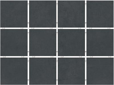 Плитка Амальфи черный 9,9x9,9 (1291)
