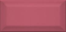Плитка Клемансо розовый грань 7,4х15 (16056)