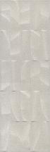 Плитка Безана серый светлый структура обрезной 25x75(12151R)