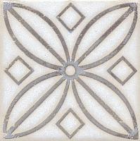 Вставка Амальфи орнамент коричневый 9,9х9,9 (STG\A402\1266)