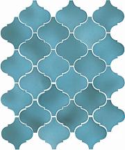Плитка Арабески Майолика голубой 26х30 (65005)