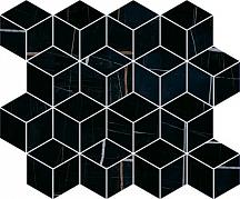 Декор Греппи черный мозаичный 37,5х45(T017\14026)
