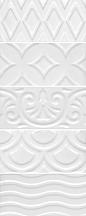 Плитка Авеллино белый структура mix 7,4х15(16017)