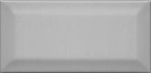 Плитка Клемансо серый тёмный грань 7,4х15 (16054)
